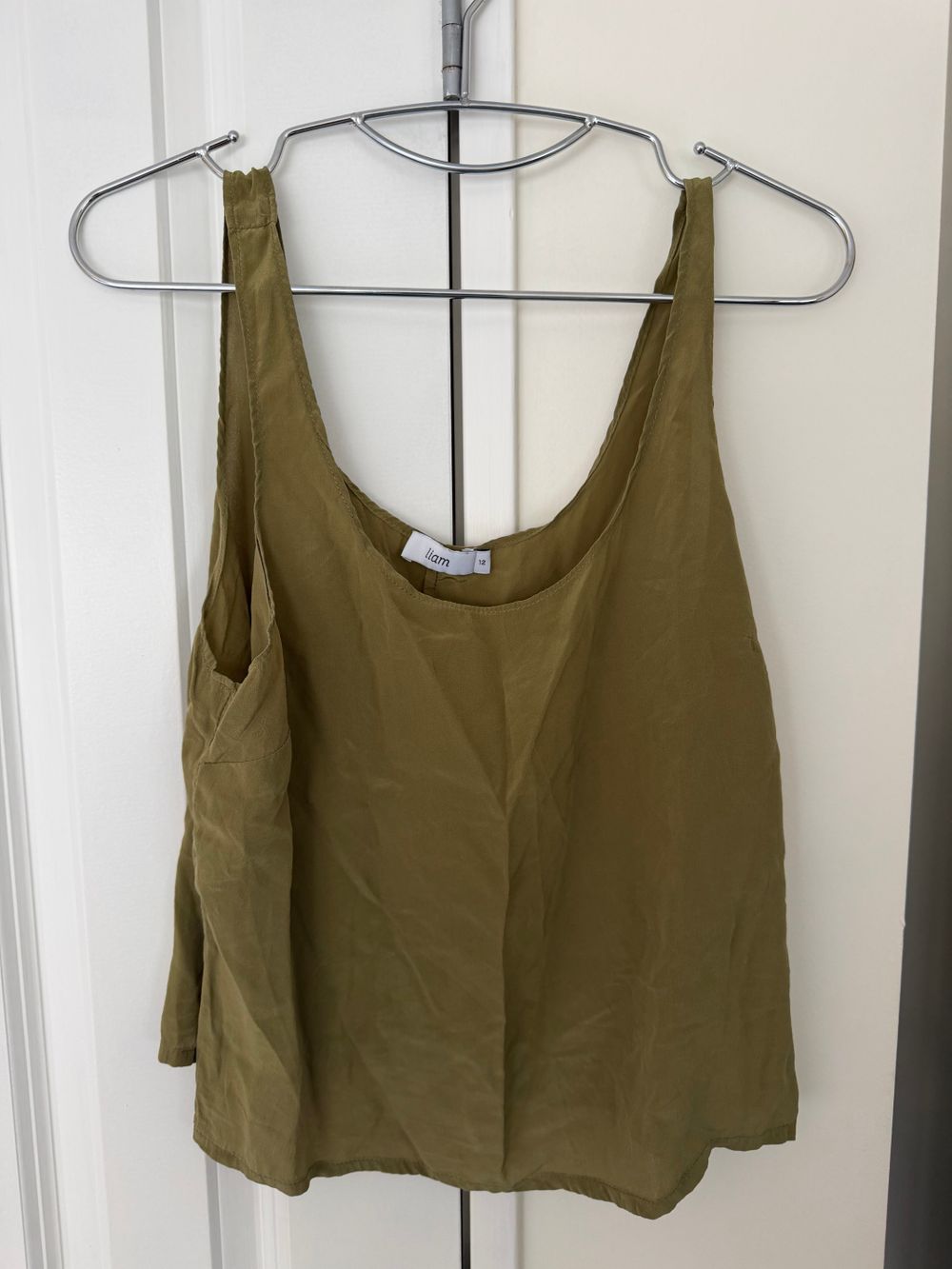 Ruby Liam Olive Green Tank