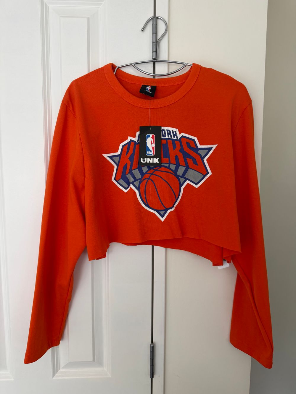 New York Knicks Orange Crop Top