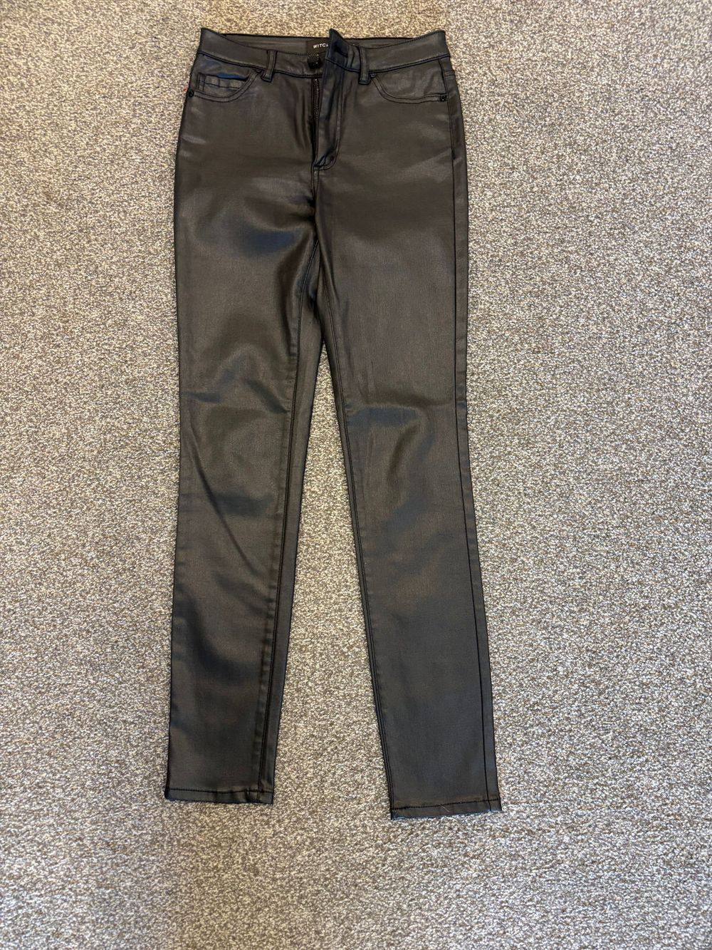 Witchery Faux Leather Pants Size 6