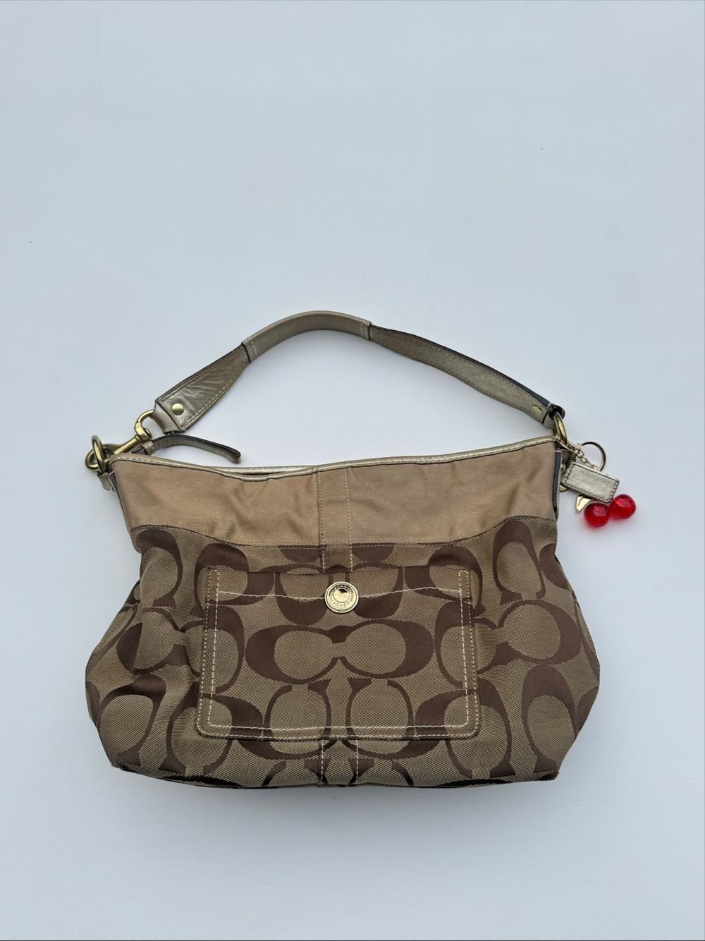 Vintage Coach Hobo Clip Bag