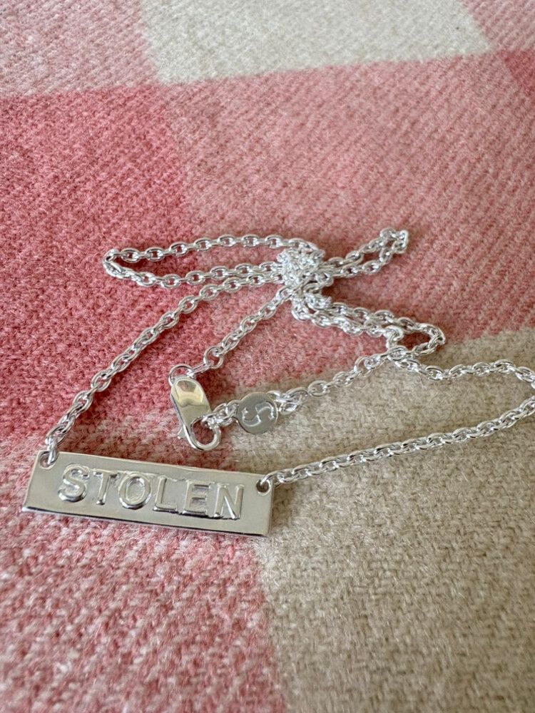 STOLEN GIRLFRIENDS CLUB // Plank Necklace - Sterling Silver