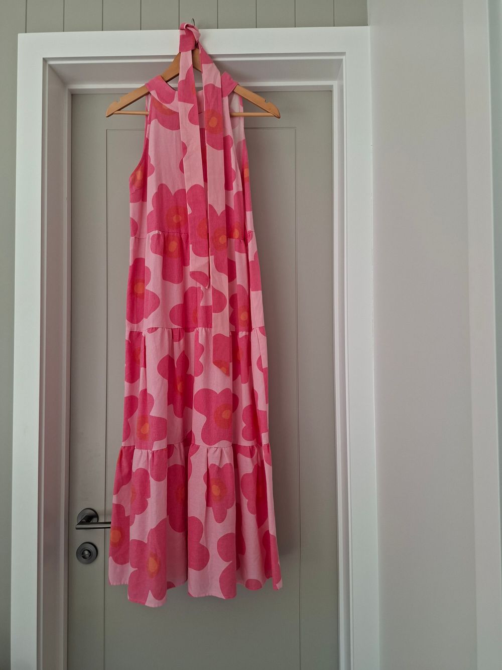 Heidi Frank Pink Floral Maxi Dress