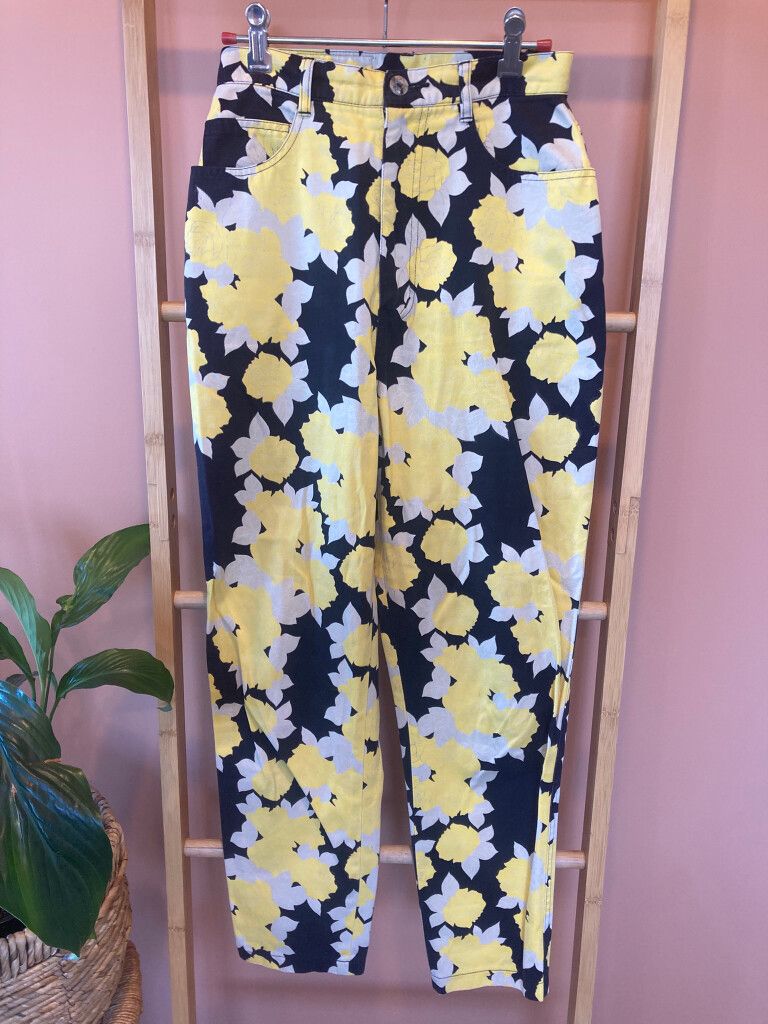 Vintage But Jean Sport Wear Floral Pants