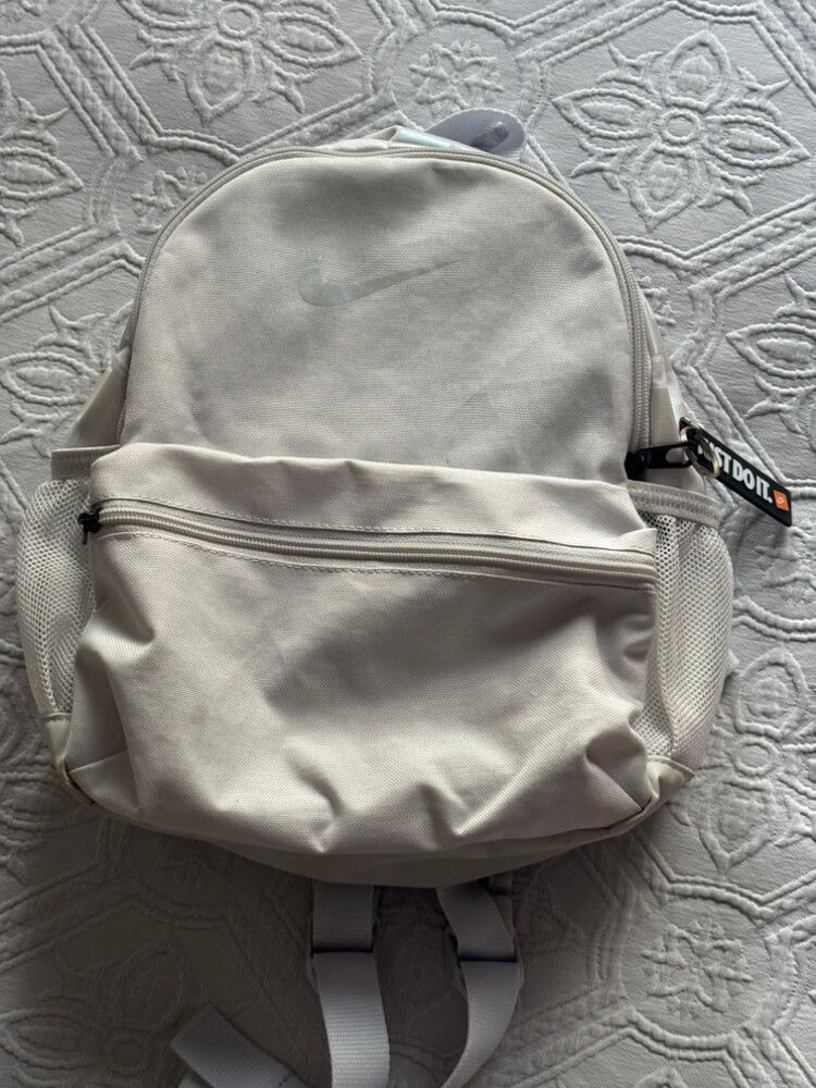 Nike white Mini Backpack