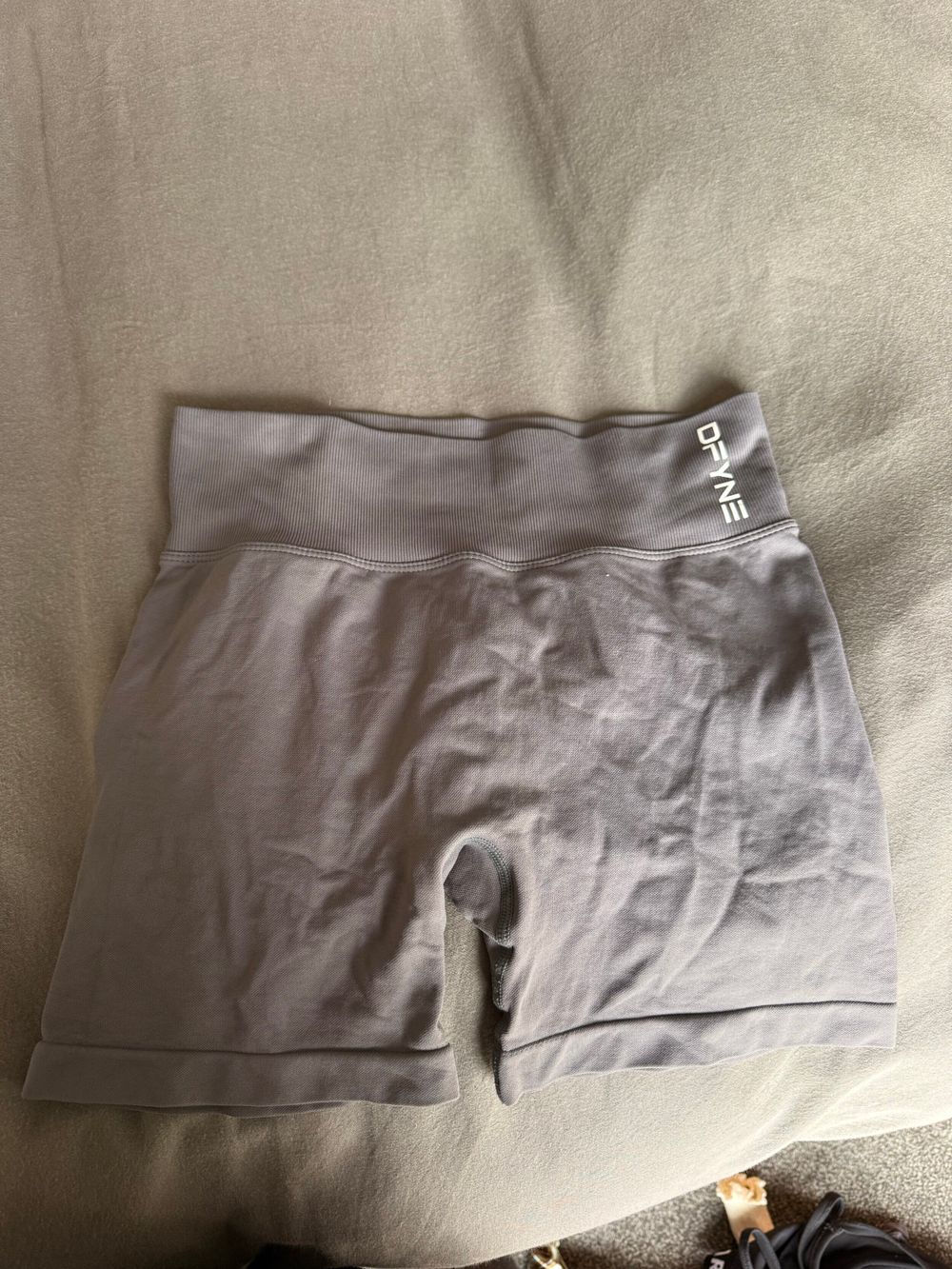 DFYNE Grey Activewear Shorts