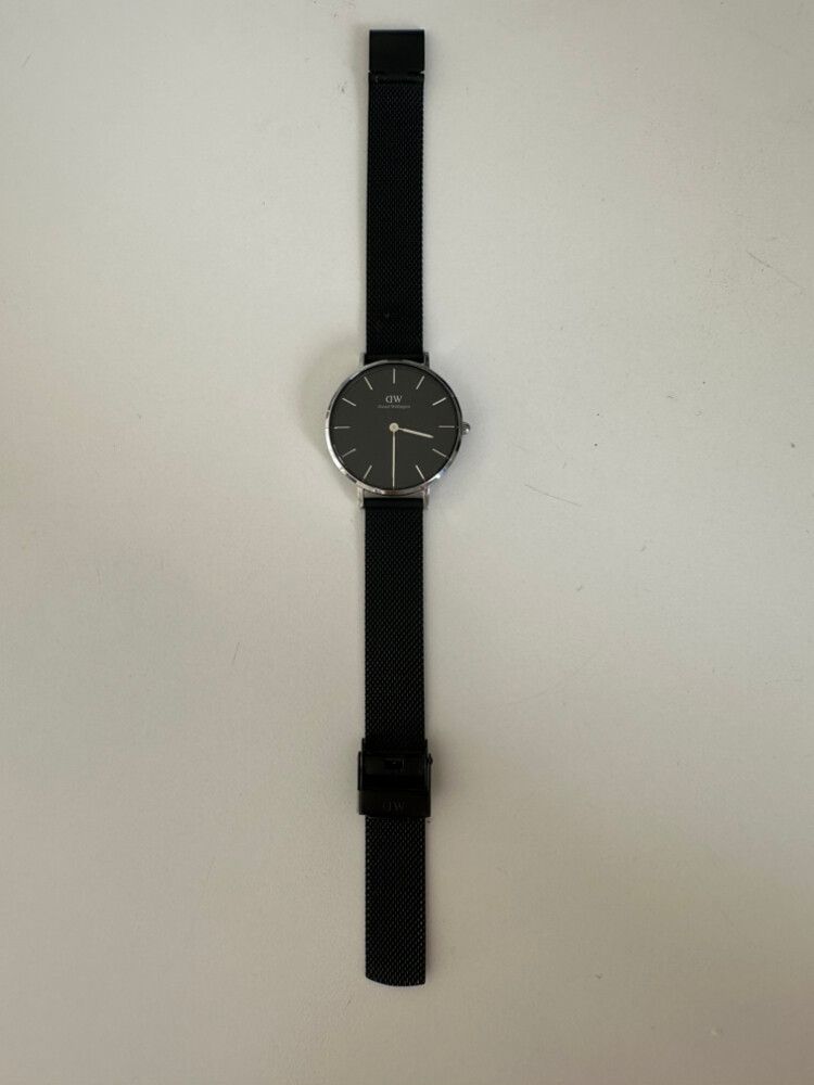 Daniel Wellington 32mm Watch - Black And Silver