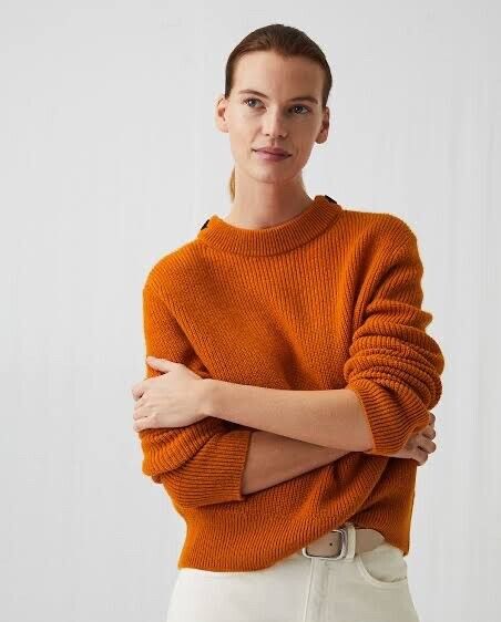 Orange Wool Jumper