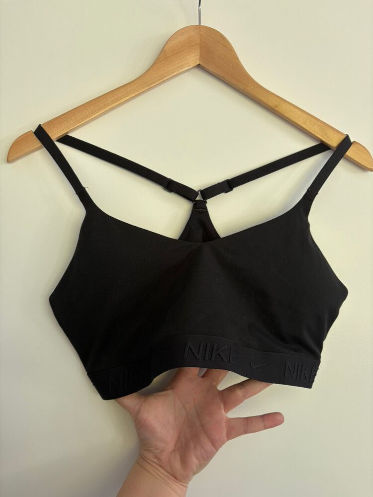 Nike Dri Fit Indy Criss Cross Strap Bra Workout Gym