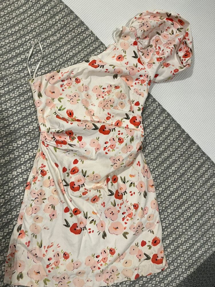open lace back dress Bec & Bridge Garden Party Dress – WMIYHire main image 0