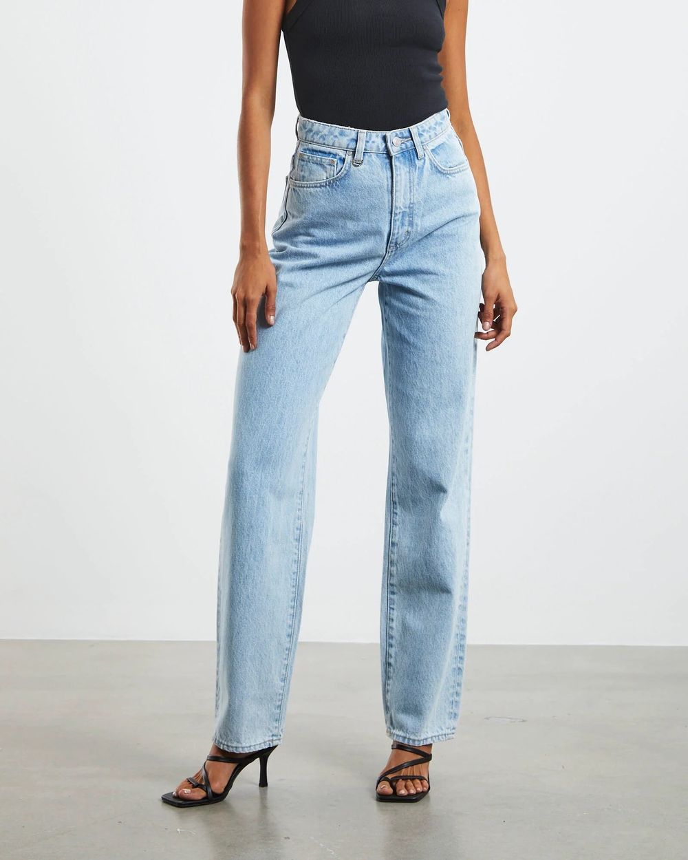 Neuw Sade Light Blue High Rise Jeans