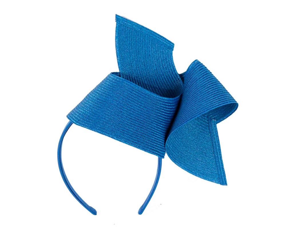 Max Alexander Royal Blue Modern Twisted Fascinator