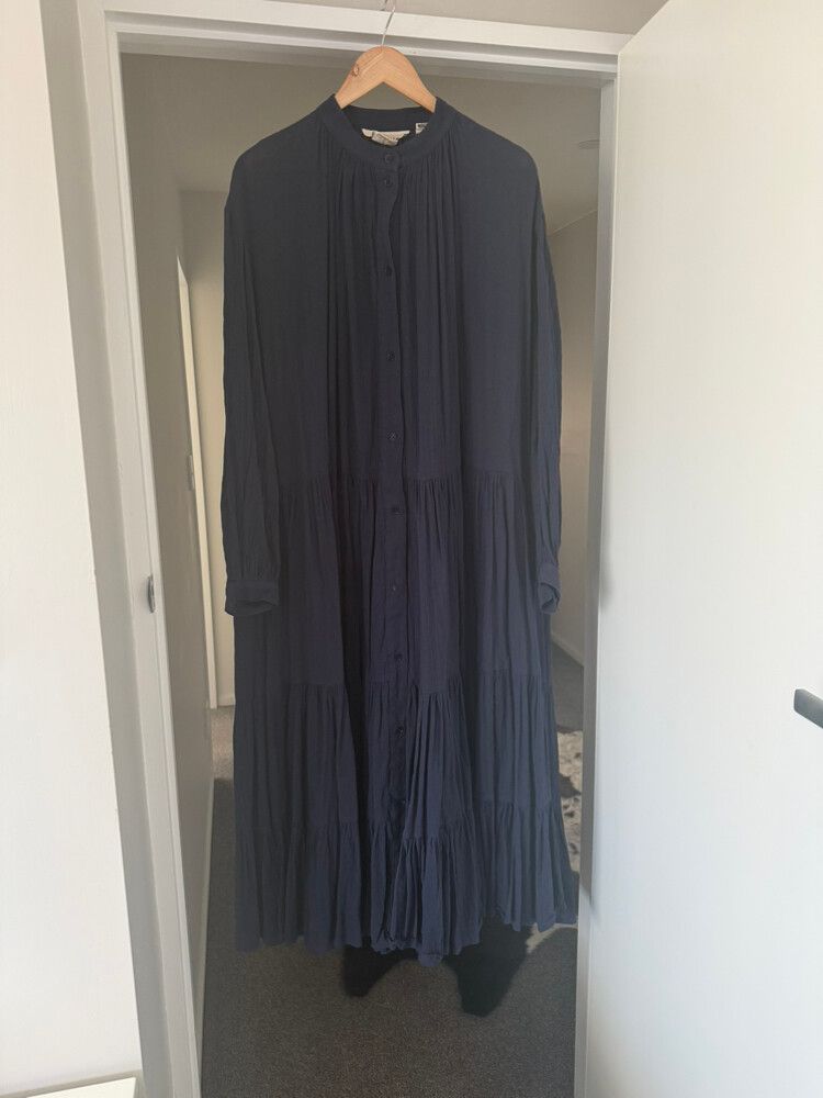 Karen Walker Navy Maxi Dress