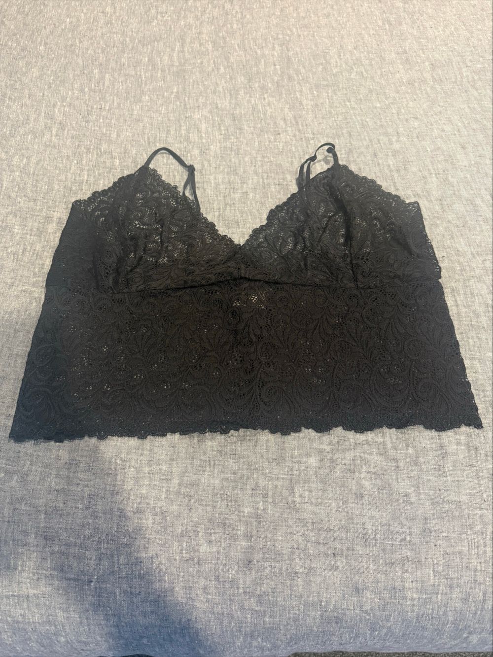 Knuefermann Black Lace Bralette