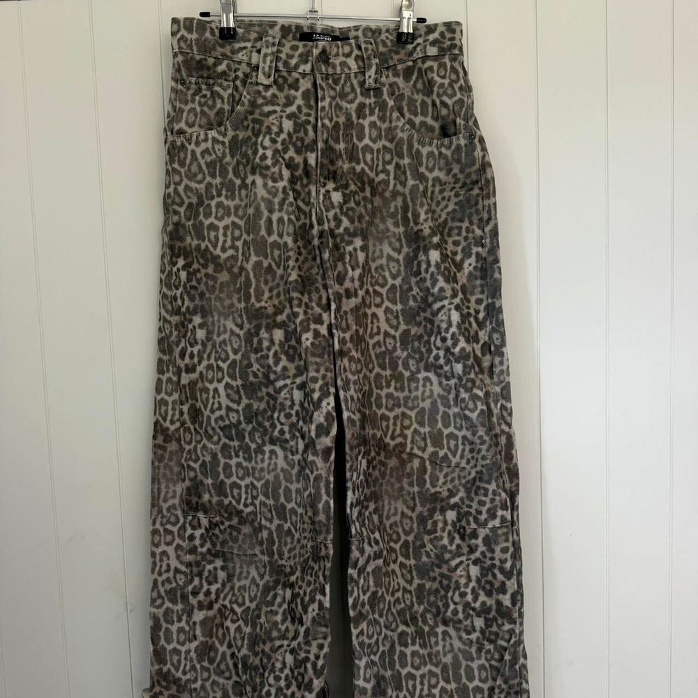 Cheetah Print Jeans