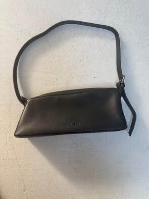 black Leather shoulder bag