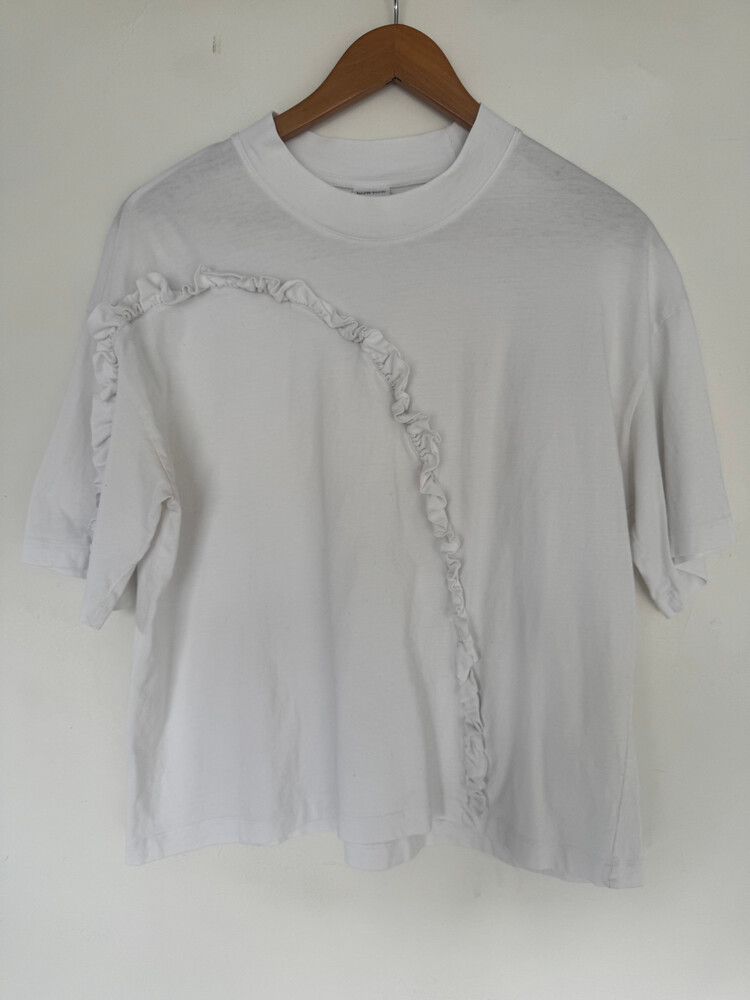 frill Cotton tee