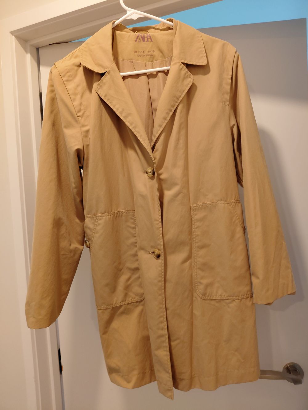 Zara Beige Trench Coat