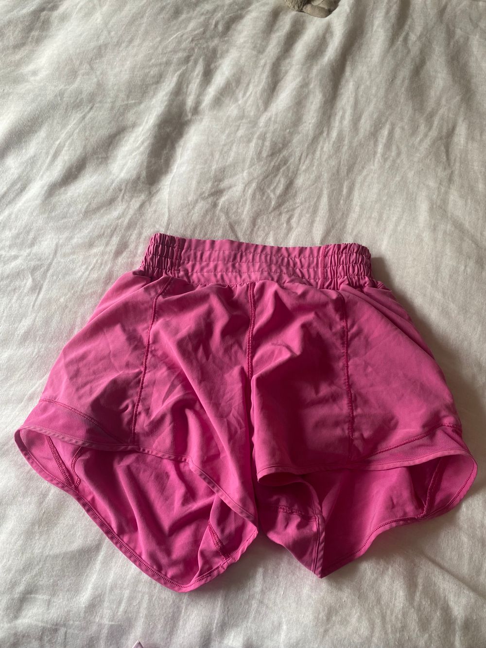 Hot pink Lululemon shorts