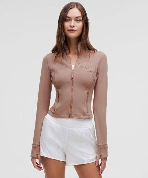 Define Cropped Jacket - Twilight Rose/Rose gold Zipper