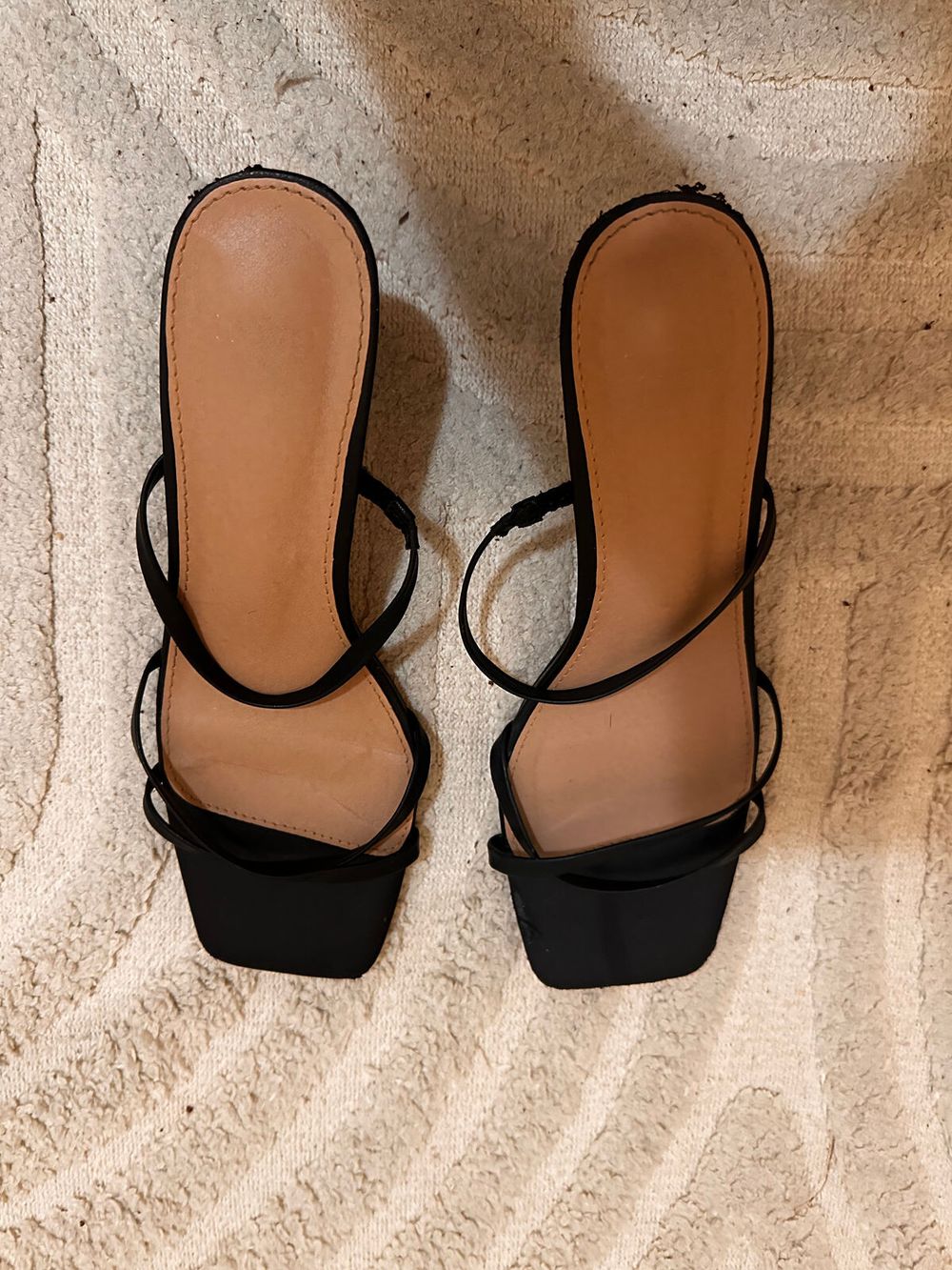Novo Black Kitten Heels