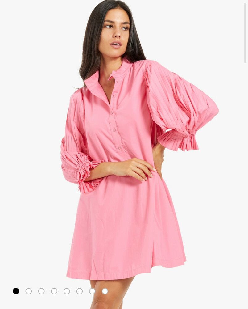 focus pleat smock dress BACK IN TOWN / Fan favorite, the FOCUS Pleat Smock Dress in POWDER BLUE is  back in limited numbers. Shop online before it's gone. #sovere #soverestudio
