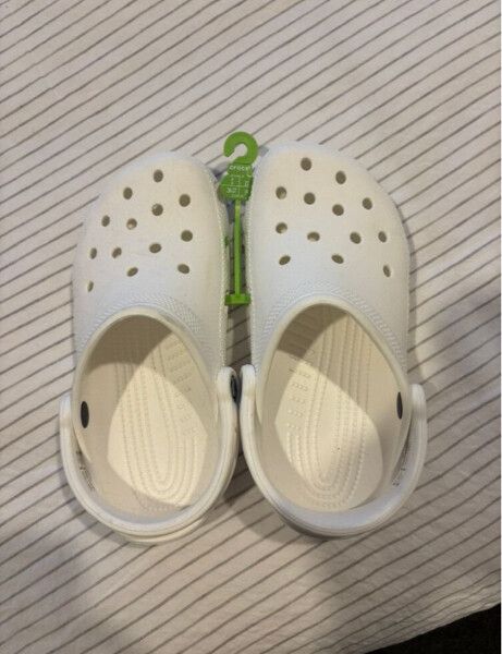 White Crocs