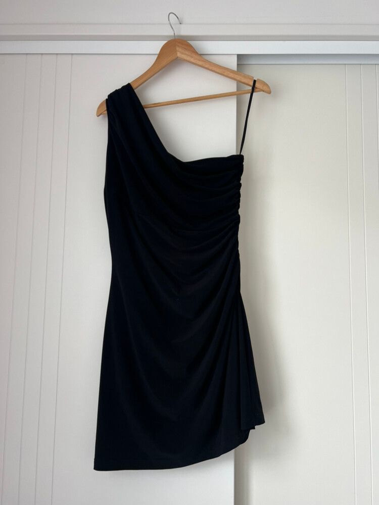 Ralph Lauren - Ralph Lauren One Shoulder Mini Dress on Designer Wardrobe