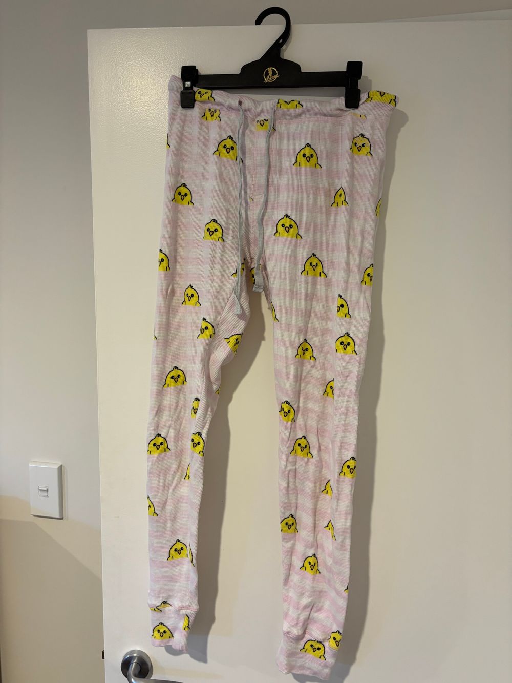 Peter Alexander Pink Chick Print Lounge Pants