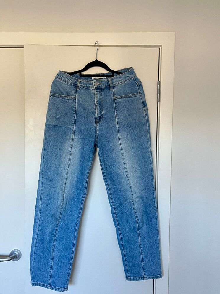 Max Organic Cotton Denim Straight Leg Jeans
