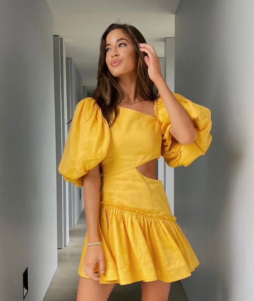 Aje - Aje Chateau Mini Dress on Designer Wardrobe