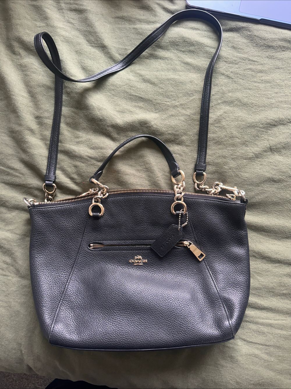 Coach Black Prairie Satchel