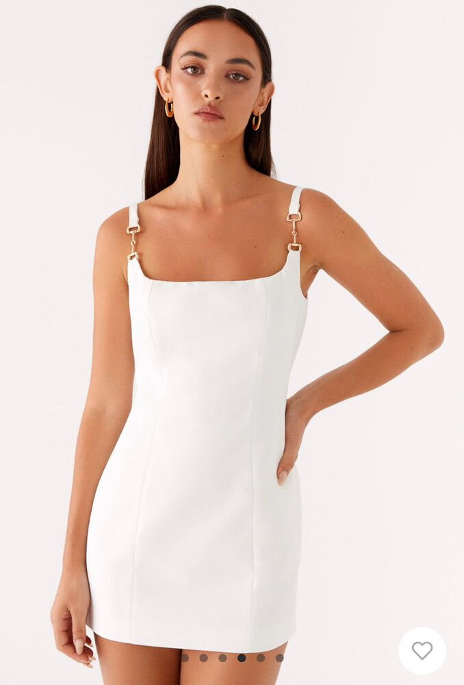 aretha mini dress Steve Madden Aretha Dress in White