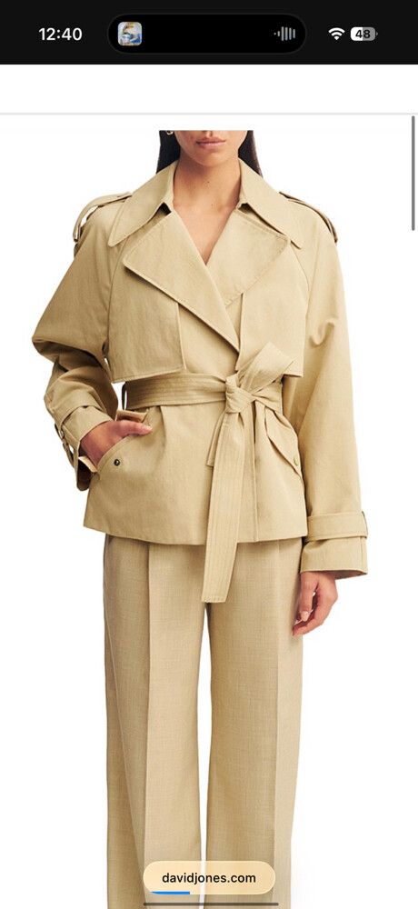 Shona Joy Warren cropped trench