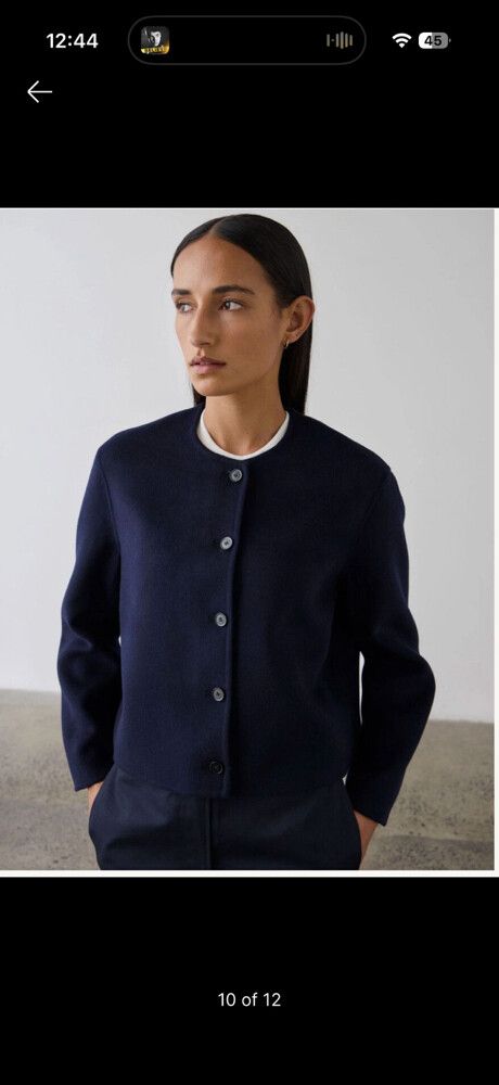 Laing cashmere/wool jacket