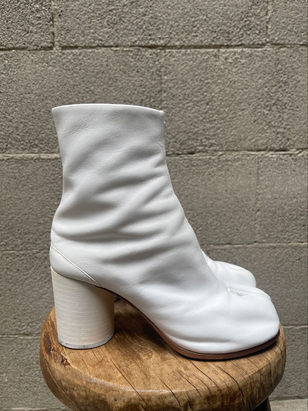 Maison Margiela Tabi タビブーツ ホワイト　マルジェラ Maison Margiela Tabi boots 白 Maison Margiela メゾンマルジェラ