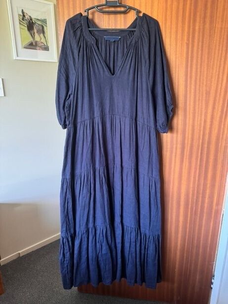 Ivy + Jack Santorini Maxi Dress. 100% cotton