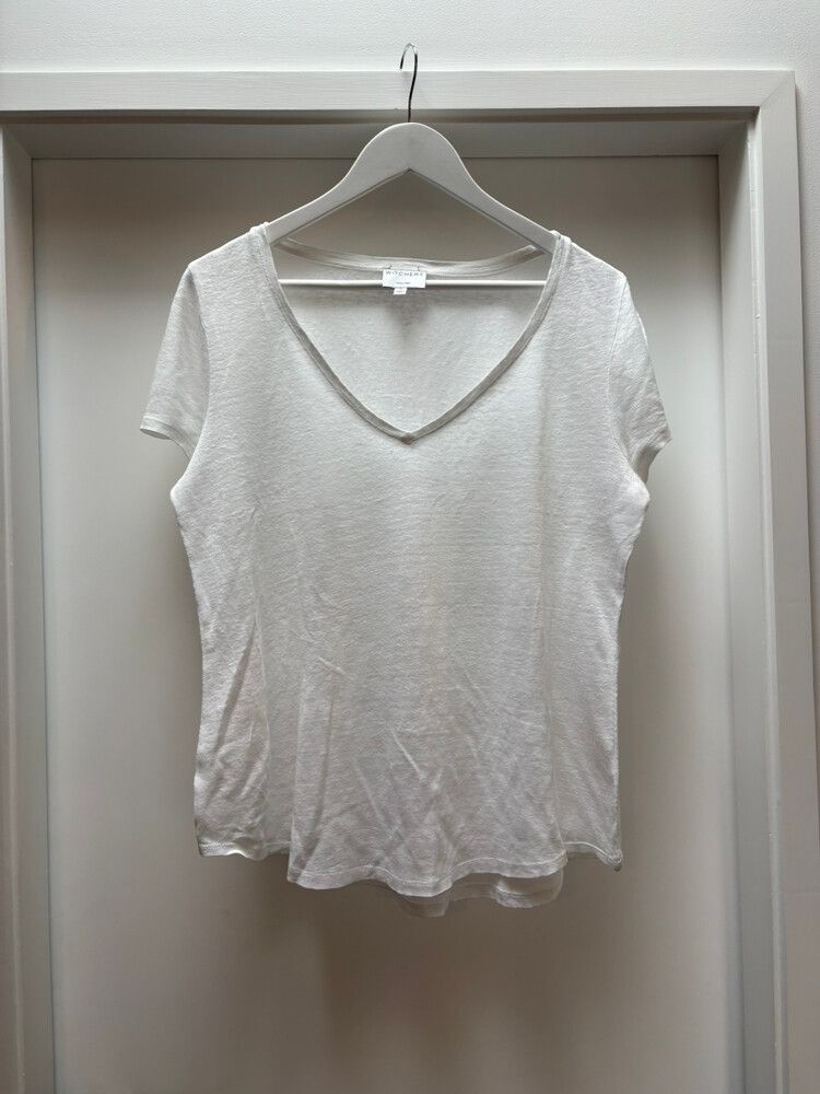 Witchery White Linen Top
