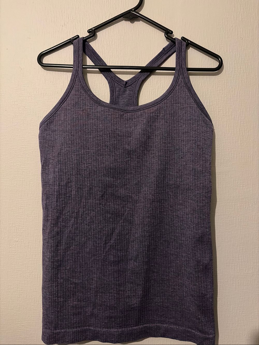 Lululemon Ebb to Street tank dark purple
