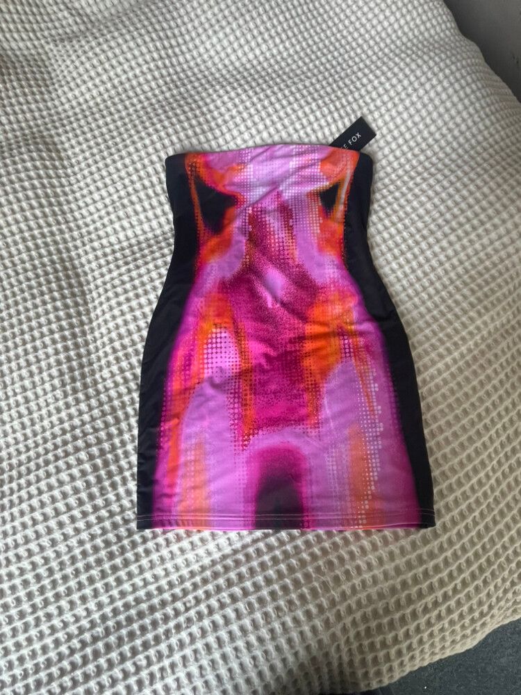 knee length dresses for ladies Mini Dress White Evonne Strapless Mini Dress Size 6