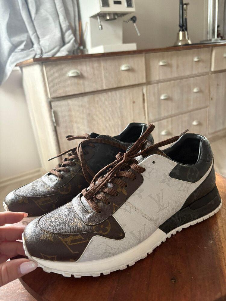 Tri Colour Louis Vuitton Run away Sneakers