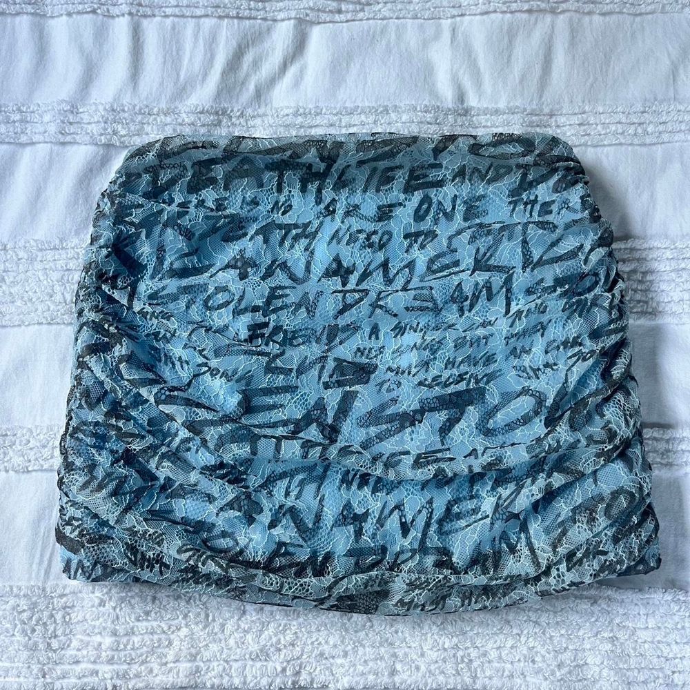 Stolen Girlfriends Club Blue Lace Skirt