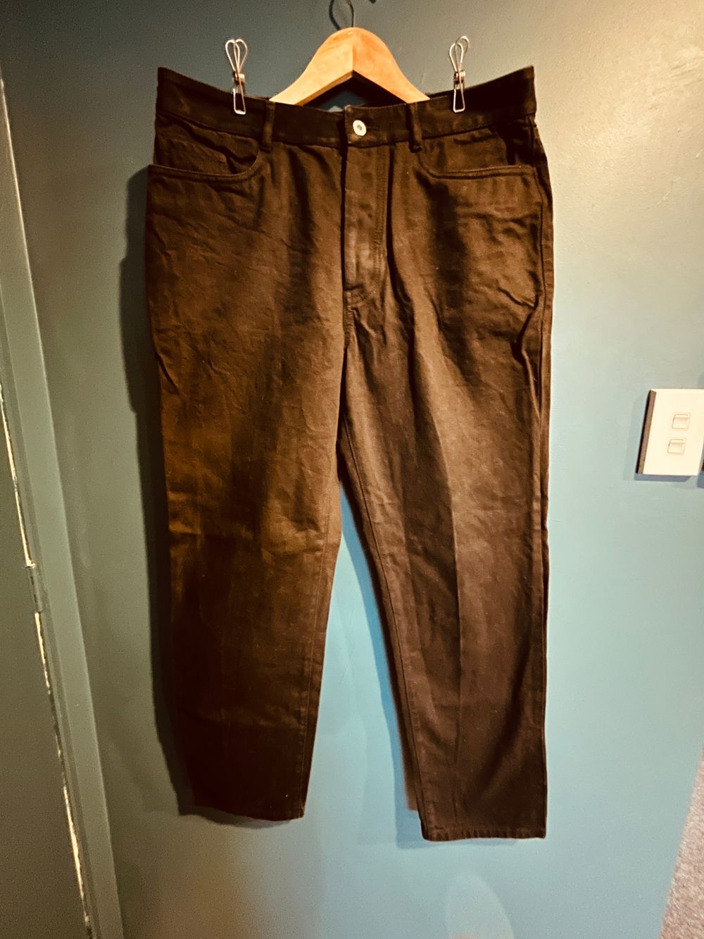 Kowtow Black Jeans Sailors