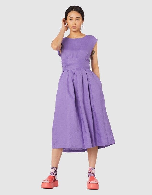 Purple dress