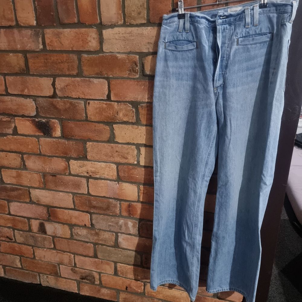 Premium Vintage Gaucho Wide Leg Jeans