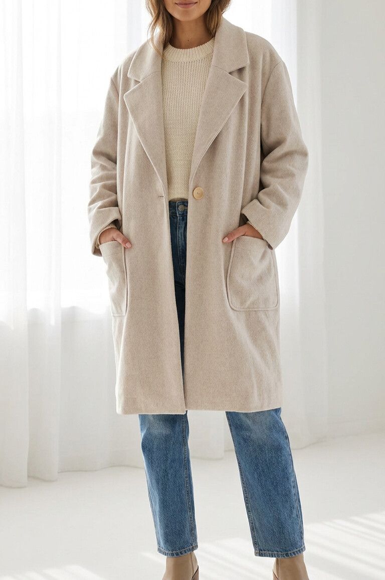 Beige Coat
