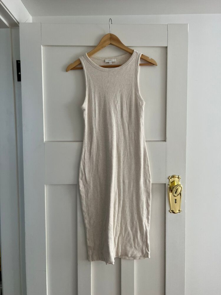 kookai white bodycon dress Designer Dress Hire Burberry – Girl Meets Dress main image 0
