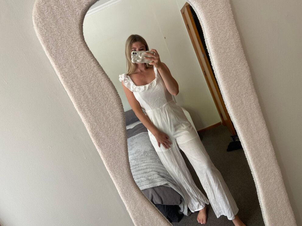 White Jumpsuit