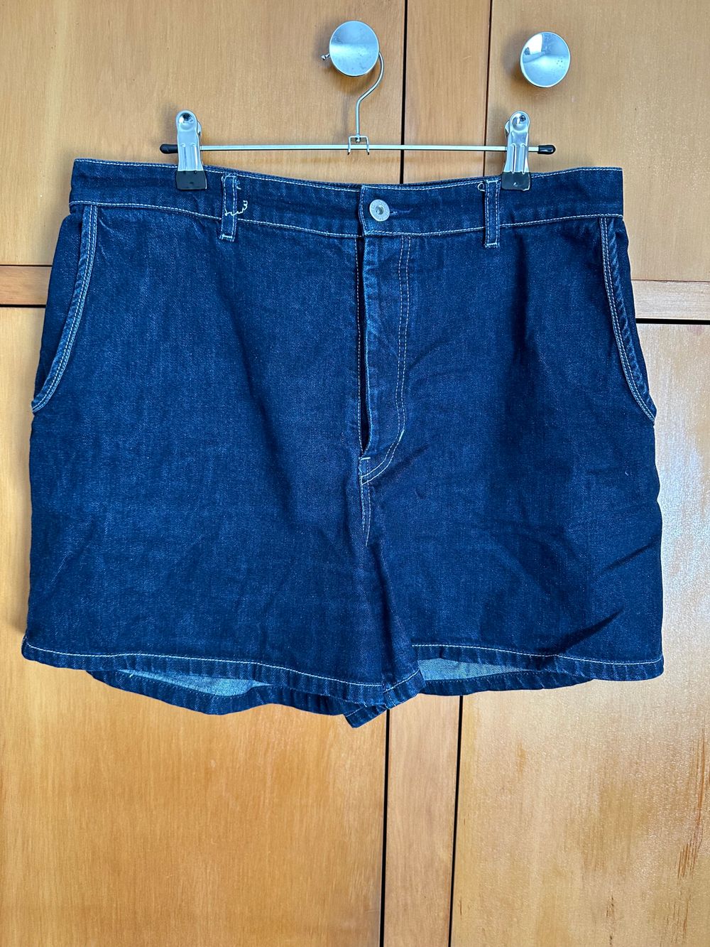 Kowtow Blue Denim Shorts