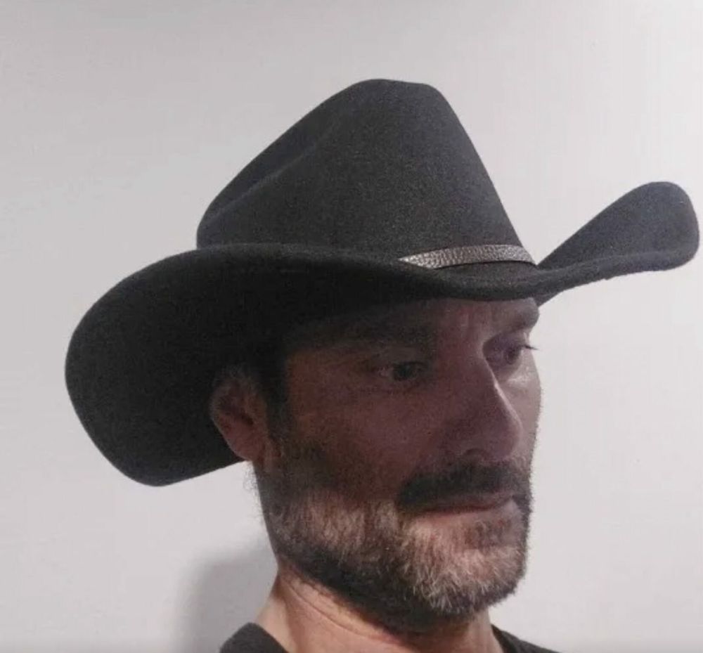 New Authentic COWBOY HAT Handmade Japanese Felt Hat