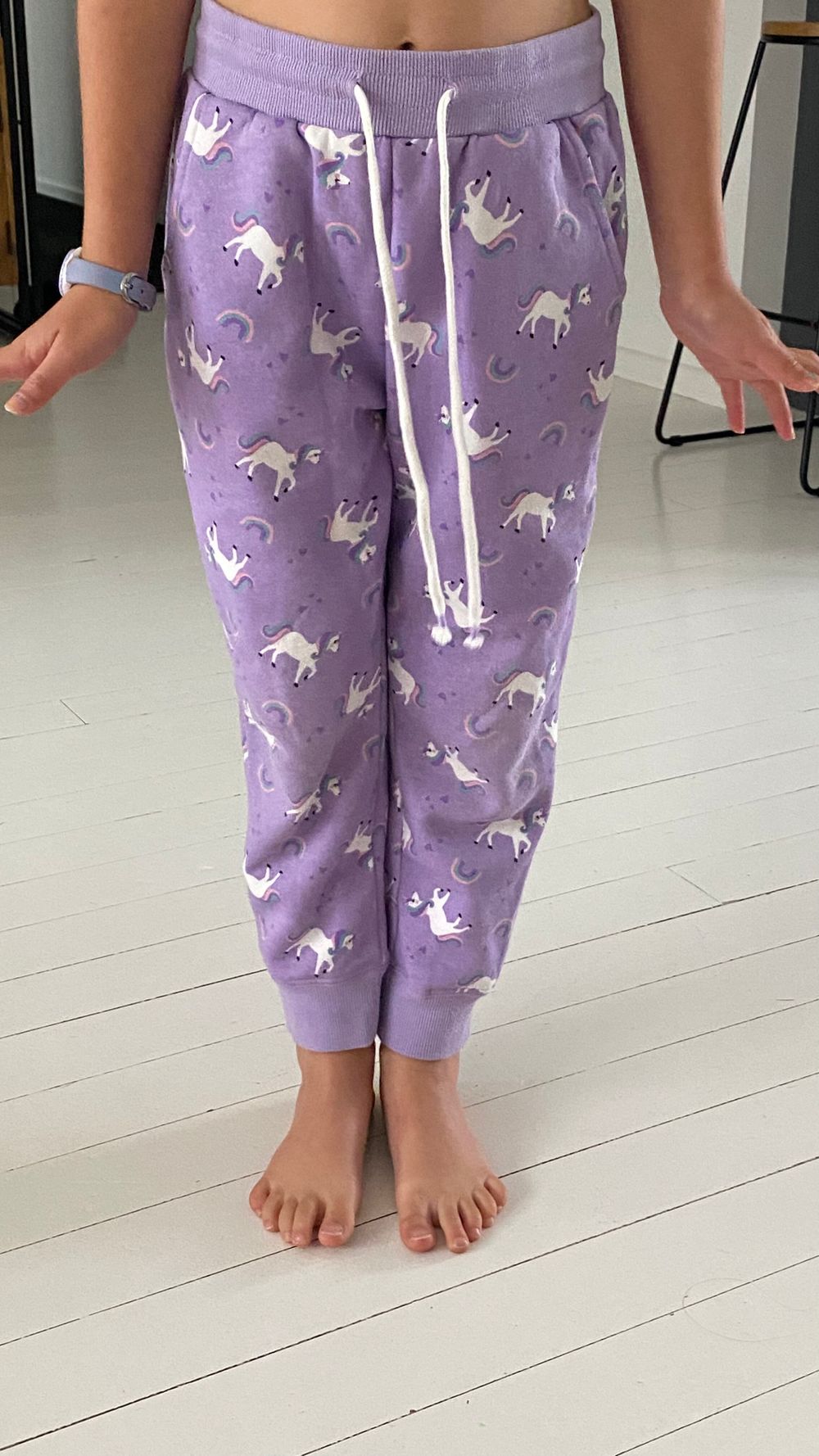 Mac and Ellie unicorn comfort pants